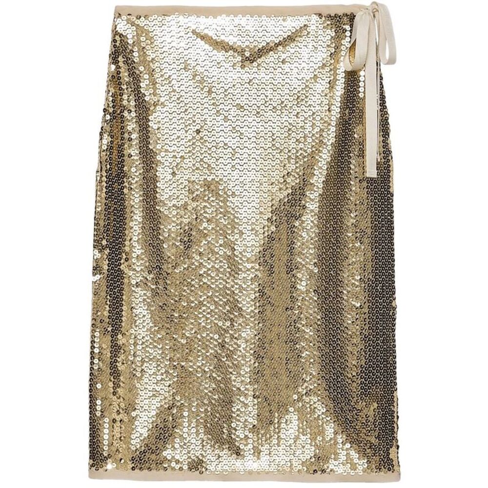 Sequined Pencil Skirt Women